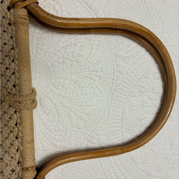 Hippy Chic macrame bag - Picture 4 of 6